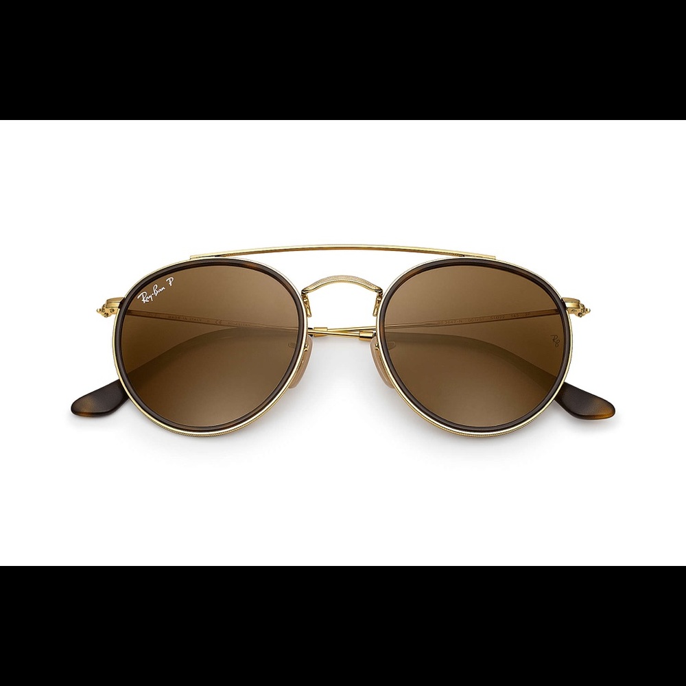 EUC Ray-Ban Double Bridge Aviator - gold